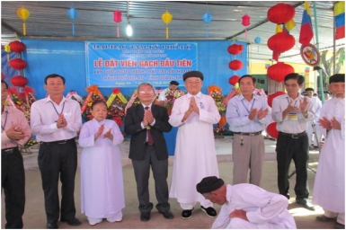 Quảng Nam: Lễ khởi công xây dựng Thánh thất Họ đạo Hội An