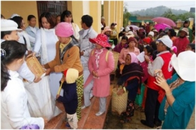 Công tác từ thiện cho dân tộc thiểu số tỉnh Lâm Đồng