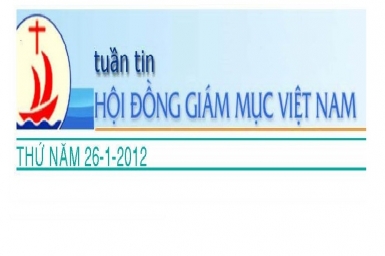 Tuần tin Hội Đồng Giám Mục Việt Nam, số 04/2012