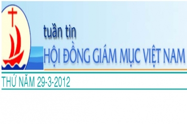 Tuần tin HĐGM Việt Nam, số 13-2012