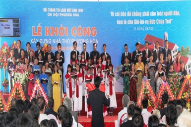Quảng Nam: Lễ khởi công xây dựng Nhà thờ Tin Lành Phương Hòa