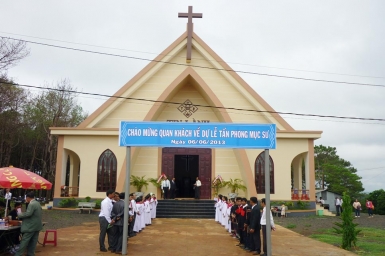 Lễ Tấn phong Mục sư tại tỉnh Đăk Lăk