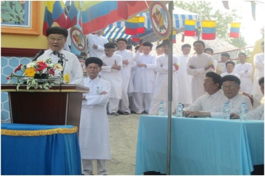 Đồng Nai: Lễ khánh thành Thánh thất Phú Đông, huyện Nhơn Trạch