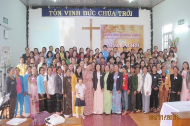 Gia Lai: Thông công phụ nữ các Hội Thánh người Kinh