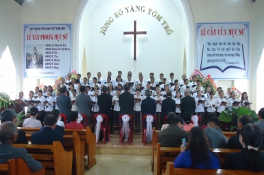 Lễ tấn phong Mục sư tại tỉnh Lâm Đồng