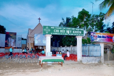 Bình Thuận: Truyền giảng Tin Lành tại HT Huy Khiêm