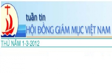 Tuần tin HĐGM Việt Nam, số 9-2012