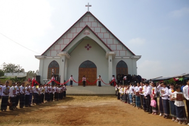 Lâm Đồng: Lễ cung hiến nhà thờ Tin Lành Đăng SRôn