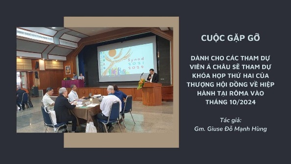 Cuộc gặp gỡ dành cho các tham dự viên Á châu sẽ tham dự khóa họp thứ hai của Thượng hội đồng