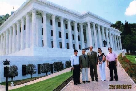 Phái đoàn Chính phủ Việt Nam thăm Trung tâm Baha'i Thế giới