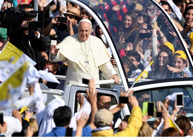 Đức Giáo hoàng Phanxicô cử hành Thánh lễ đầu tiên tại Chile