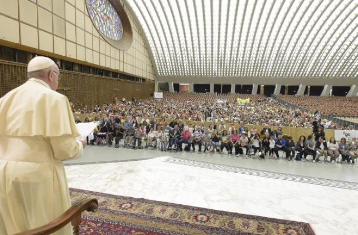 ĐGH Phanxicô tiếp kiến 1.400 thành viên Hiệp Hội Cha Mẹ Italia