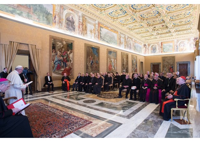 Đức Giáo hoàng Phanxicô tiếp kiến các thành viên Bộ Giáo lý Đức tin
