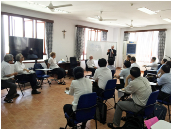Trưởng khoa Thần Học và Nghiên Cứu Tôn Giáo Vương quốc Bỉ, thăm Học viện Công Giáo Việt Nam