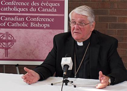 Phản ứng của các Giám mục Canada về việc Canada coi việc cổ võ phá thai là trọng tâm của chính sách đối ngoại