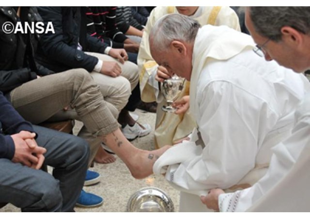 Thứ Năm Tuần Thánh: ĐGH sẽ rửa chân cho các tù nhân ở nhà tù Paliano