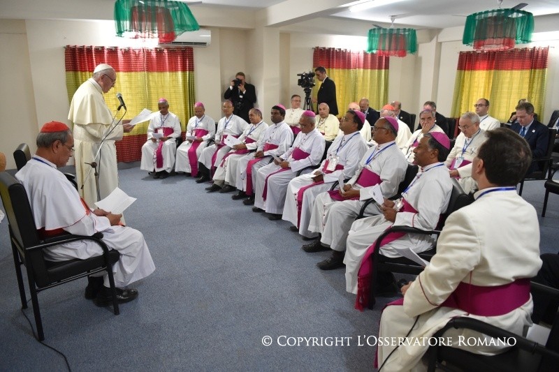 Đức Giáo hoàng Phanxicô tông du Bangladesh: Gặp Hội đồng Giám mục
