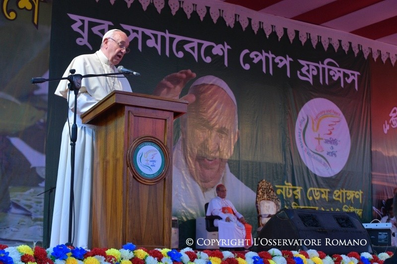 Đức Giáo hoàng tông du Bangladesh: Gặp gỡ giới trẻ