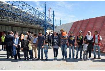 ĐTC Phanxicô rời Lesbos trở về Roma với mười hai người tị nạn