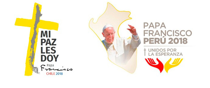 Chương trình tông du của Đức Giáo hoàng Phanxicô tại Chilê và Pêru
