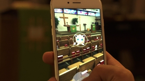 Nhà thờ và Pokémon Go