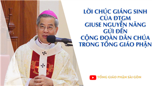 Đức TGM Nguyễn Năng chúc mừng Giáng sinh 2022
