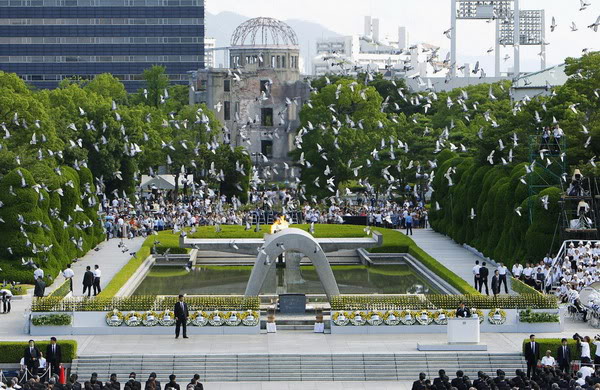 Giám mục Hiroshima cầu nguyện cho hòa bình và giải trừ vũ khí hạt nhân