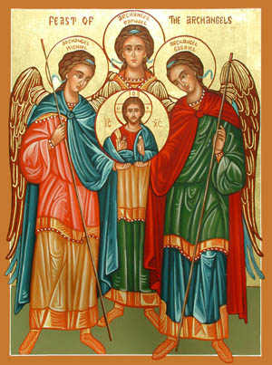 Các thiên thần của Thiên Chúa: SN Tin Mừng thứ Năm, Các Tổng lãnh thiên thần Micae, Gabrien, Raphaen (29.9.2016)