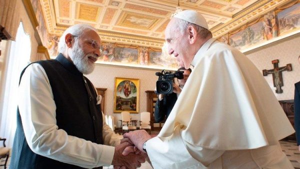 Thủ tướng Ấn Độ phản ứng tích cực với việc đón tiếp Đức Giáo hoàng