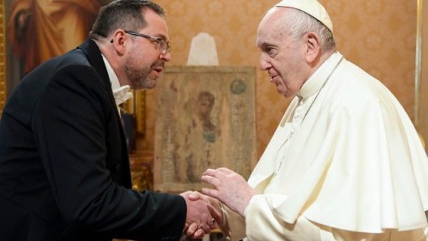 Đức Giáo hoàng tiếp đại sứ Ucraina