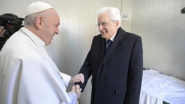 Tổng thống Ý chúc mừng ĐGH nhân 8 năm khai mạc sứ vụ chủ chăn Giáo hội hoàn vũ