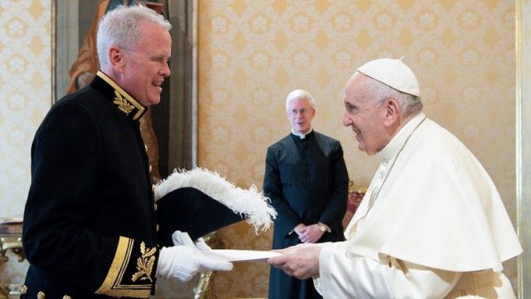 Đại sứ Anh cạnh Toà Thánh tin tưởng quan hệ tốt đẹp giữa chính phủ Anh và Vatican