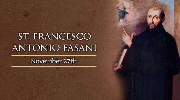 Thánh Francesco Antonio Fasani (29/11)