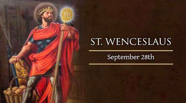 Thánh Wenceslaus Bohemia (28/09)