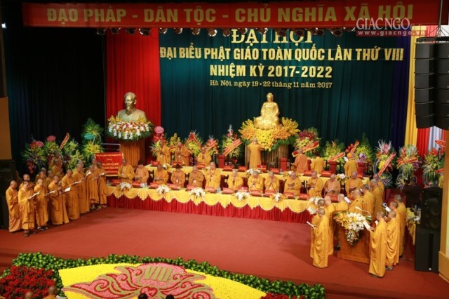 Bế mạc Đại hội Phật giáo toàn quốc lần thứ VIII