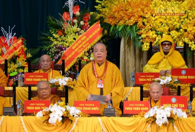 Trọng thể khai mạc Đại hội Phật giáo toàn quốc lần VIII