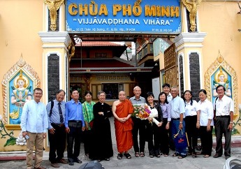 Buổi tìm hiểu Phật giáo Theravada tại chùa Phổ Minh