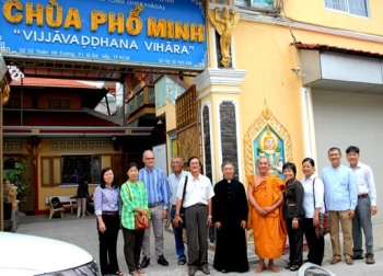 Ban MVĐTLT thăm chùa Phổ Minh (8.12.2016)
