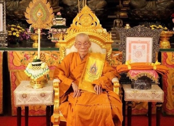 Trưởng lão Hòa thượng Tăng trưởng An Nam tông tại Vương quốc Thái Lan viên tịch
