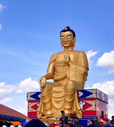 Khánh thành tượng Phật Di Lặc lớn nhất châu Âu