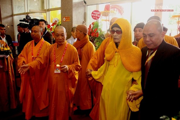 Lễ cầu nguyện trước giờ khai mạc chính thức Đại hội Phật giáo toàn quốc lần thứ VIII