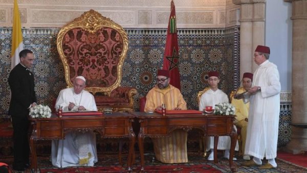 ĐGH Phanxicô và Vua Maroc ký tuyên ngôn chung về thành Jerusalem