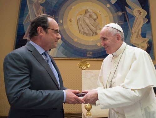 Tổng thống Pháp François Hollande viếng thăm Vatican lần thứ hai