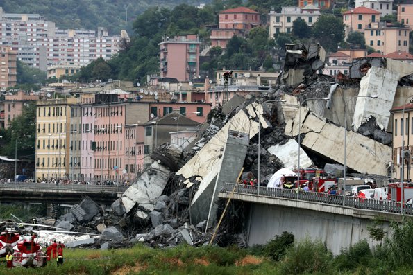 ĐGH Phanxicô cầu nguyện cho các nạn nhân vụ sập cầu ở Genova
