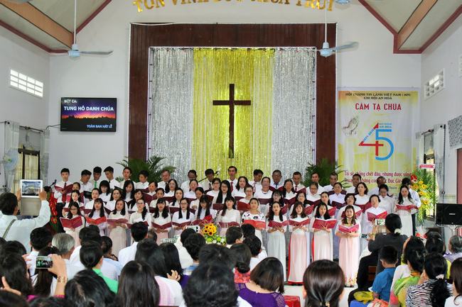 Kiên Giang: Lễ kỷ niệm 45 năm thành lập Hội Thánh An Hòa