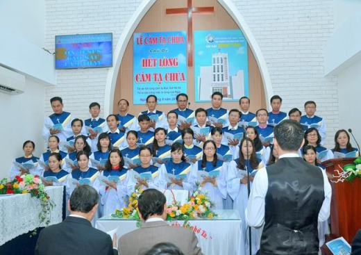 Lễ Cảm tạ Chúa, kỷ niệm 10 năm thành lập HT. Bình Tân