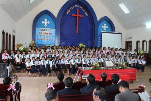 Đắk Nông: Lễ cảm tạ Chúa 50 năm thành lập HTTL Bu Đắk