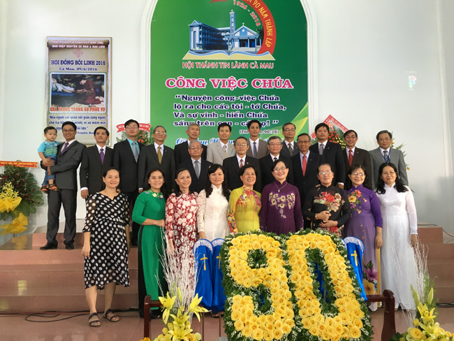 Thường trực Tổng Liên Hội thăm viếng công việc Chúa tại tỉnh Cà Mau