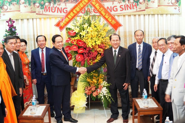 Ủy Ban TW MTTQ Việt Nam Chúc mừng Giáng sinh Tổng Liên hội
