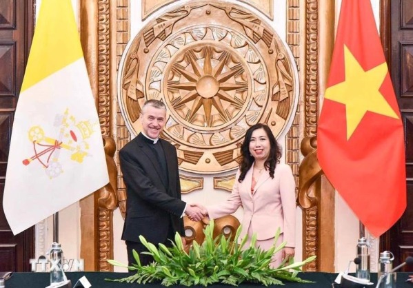 Việt Nam-Vatican nhất trí tăng cường trao đổi đoàn, tiếp xúc cấp cao